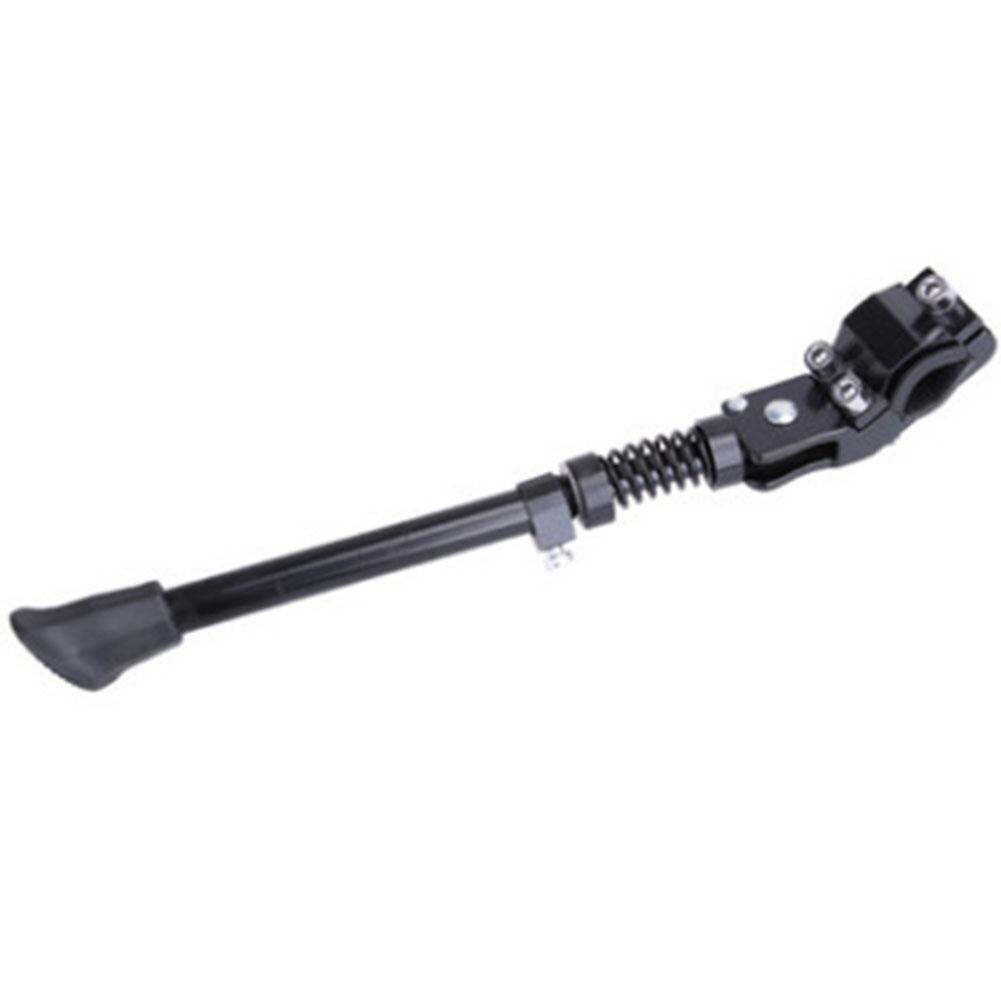 Bicycle Kickstand All Aluminum Adjustable Black Mountain Bike Bicycle Kickstand Side Stand Foot Brace Cycling Parts