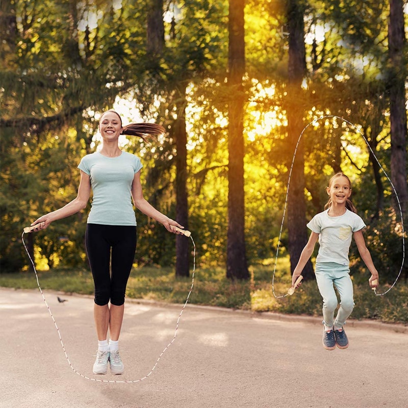 Skipping Rope Girls Boys Kids Jump Fitness Sport Musculation Adult Children Games Fun Activity Buitenspeelgoed