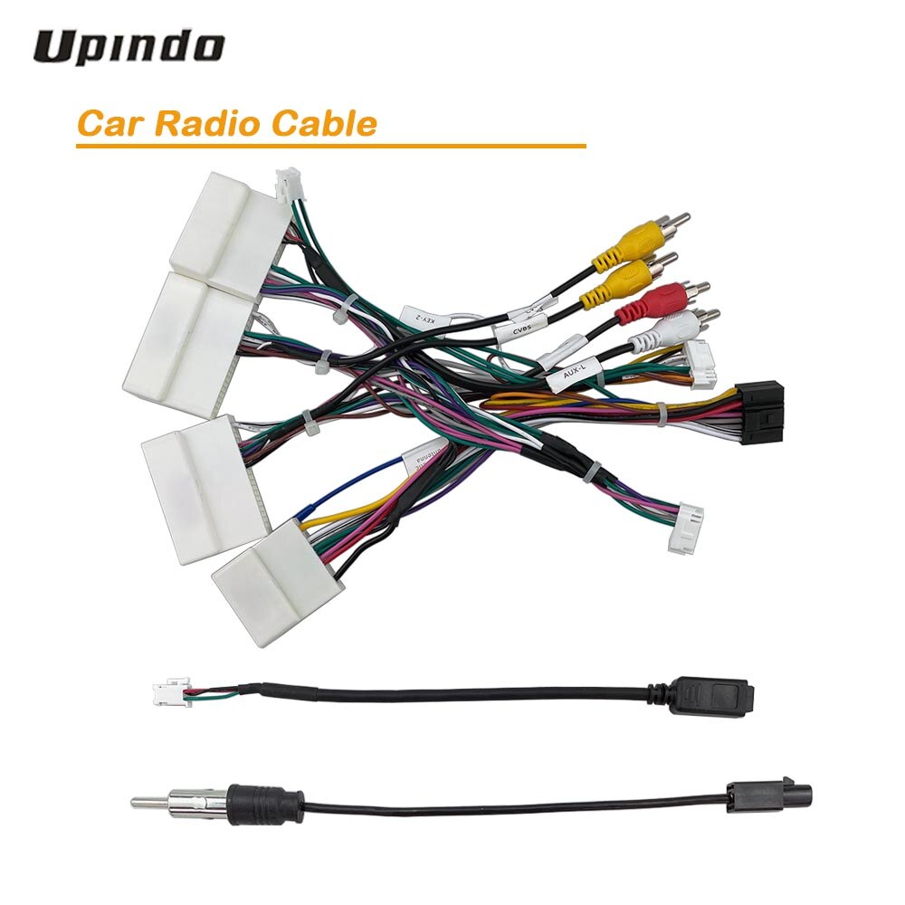 Câble d&#39;autoradio avec boîte CAN Bus, pour Renault Clio 4 Duster Kadja Arkana, GPS, unité centrale, connecteur de lecteur multimédia, Android