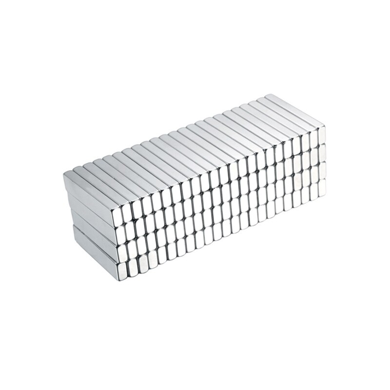 10-200 Stuks 40X10X3 Blok Krachtige N35 Magneten Vel Permanente Magneet 40X10X3Mm Neodymium Magnetische Super Sterke 40*10*3Mm