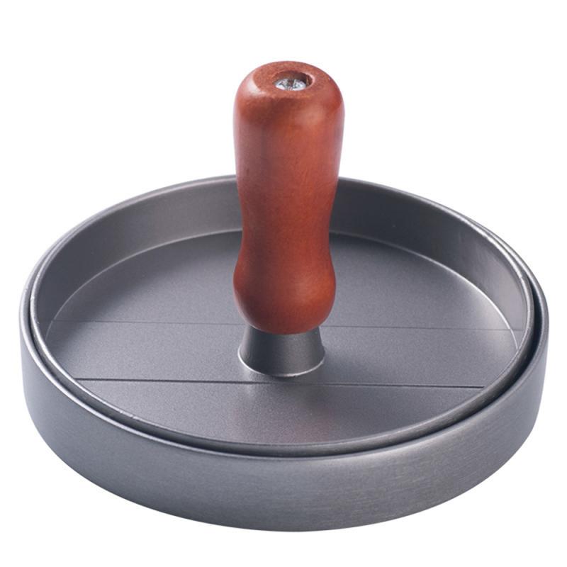 Kitchen Round Shape Burger Press Food-Grade ABS Hamburger Meat Press Beef Grill Hamburger Press Patty Maker Mold Mould Tool: Default Title