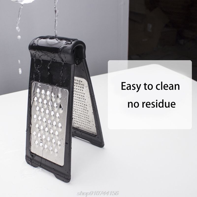 Tarka robić sera niszczarka ze stali nierdzewnej-tarka robić żywności robić kuchni-tarka robić warzyw-podwójnie składana tarka-tarka robić owoców N13 20 Dropship