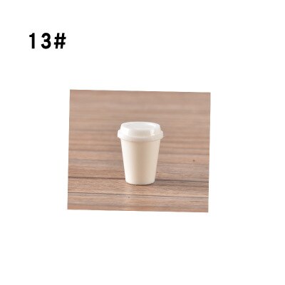 Espresso Accessories Coffee Decorate Mini Coffee Milk Cup Tamper Grinder Ornament Cafe Lovers Barista Model: 13