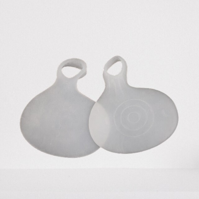 2pieces=1pairs Toe Cover Protector Football Basketball Sports Foot Care Tool Straightening Tube Set Corns Calluses Separator: White