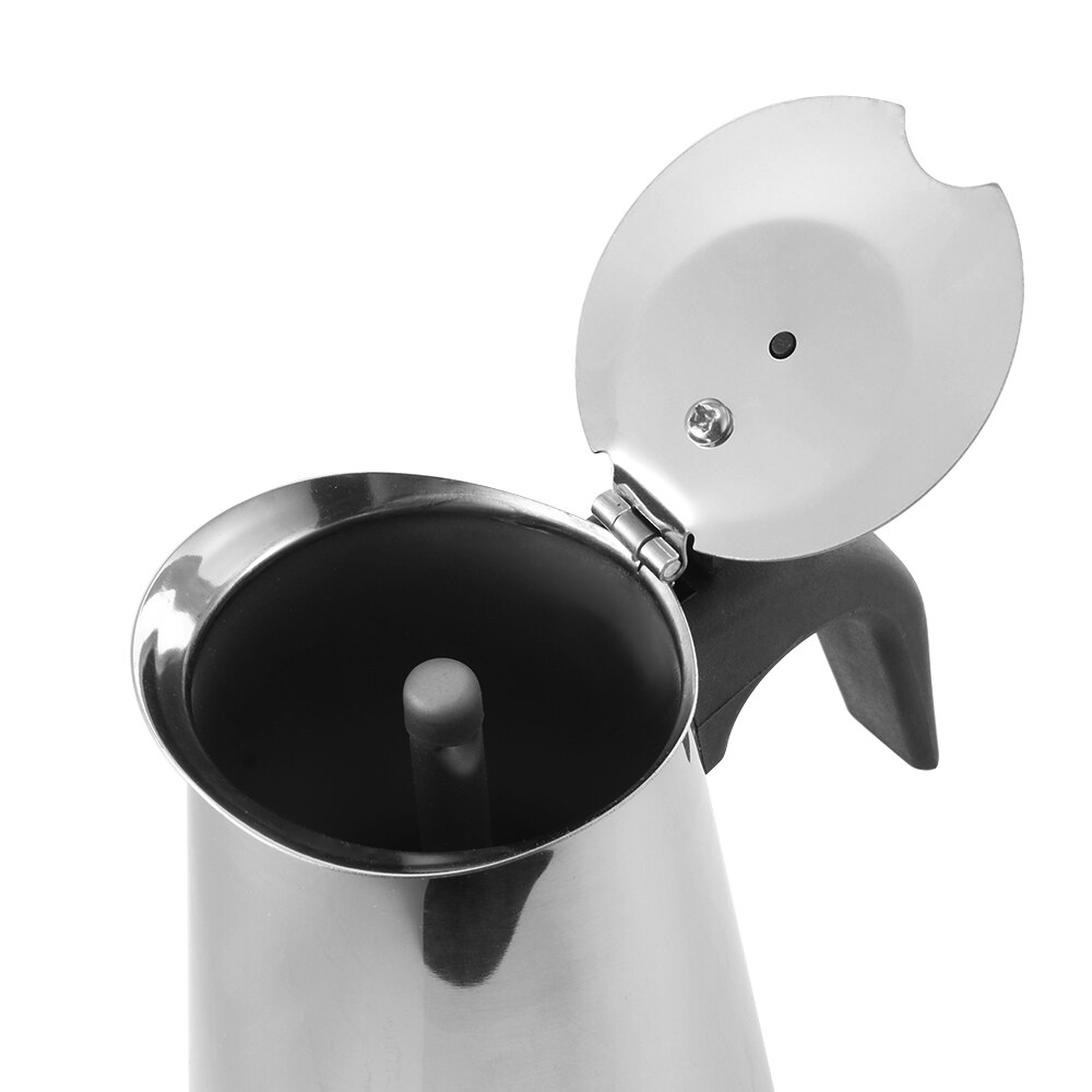 1pc Stainless Steel Coffee Pot Coffee Machine Maker Portable Electrical Coffee Pot Boiled Milk Coffee Kettle For