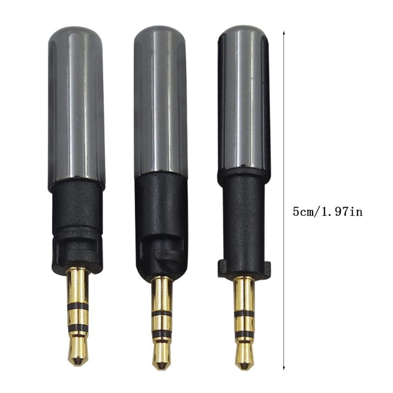 2.5MM Jack Earphone Plug Pin Adapter for Momentum/for Sennheiser HD598/HD518/K450 Onear Headphones