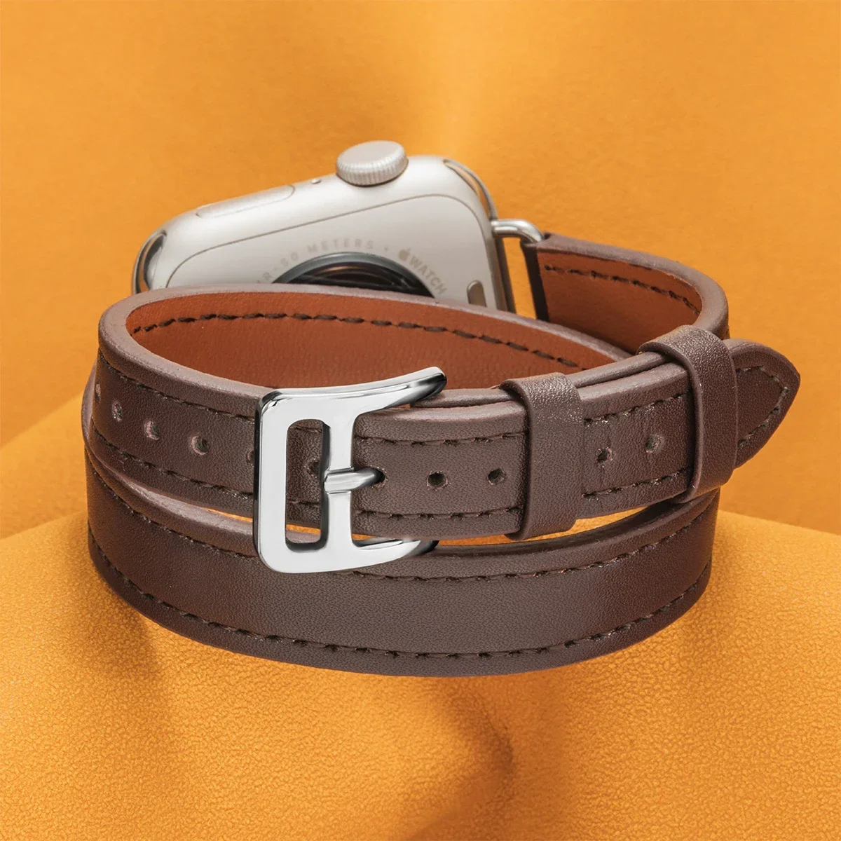 Lederen band voor Apple Watch Band 10 42MM 46mm 41 45mm 40 44mm Correa voor IWatch Series10 9 8 7 6 SE 5 4 Ultra 2 49mm Armband