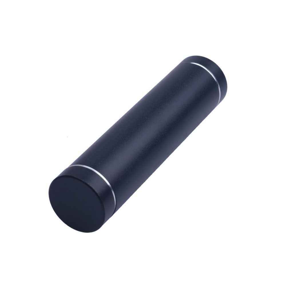 5v 1a metall powerbank batteri oppbevaringsveske usb suite 18650 batteri eksternt gjør-det-selv-sett boks til smarttelefon: Svart
