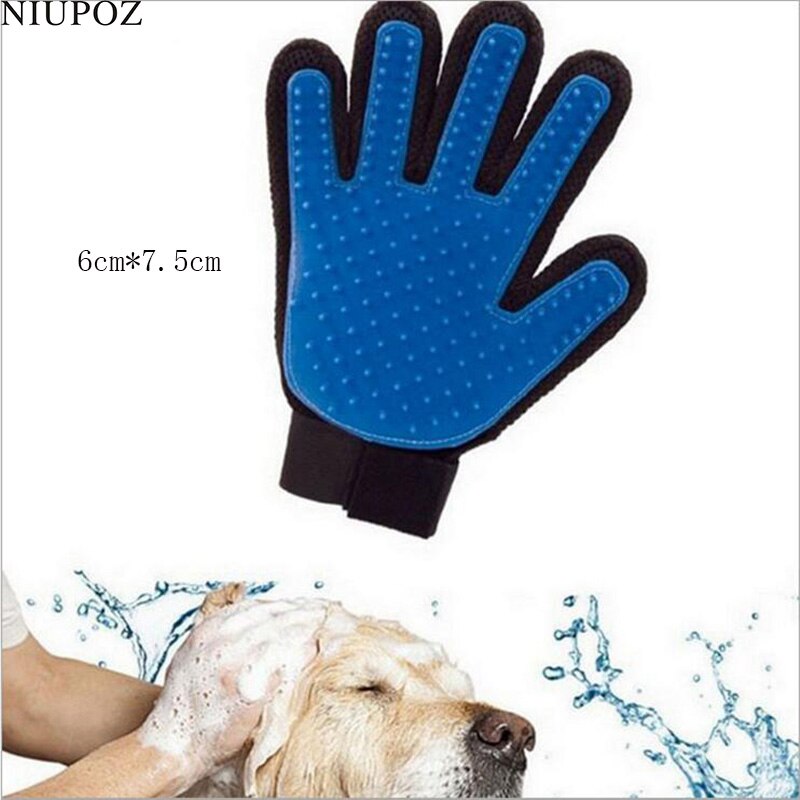 Gant de Massage en Silicone pour animaux de compagnie, pour chats et chiens, pour bain et douche, peigne de toilettage doux, 1 pièce, G181