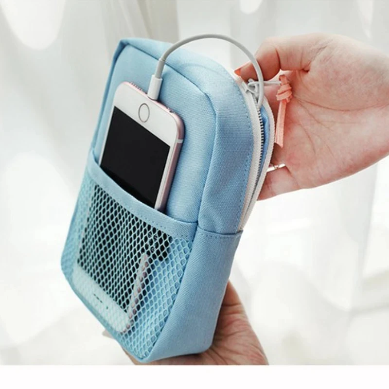 Sac de rangement de gadgets de voyage, sac de câble numérique Portable, accessoires électroniques, mallette de rangement, pochette pour batterie externe USB