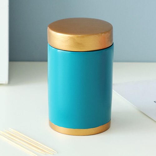 Deer Head Craft Toothpick Holder Tabel Storage Box Toothpick Dispenser Container Toothpick Dispenser: Green