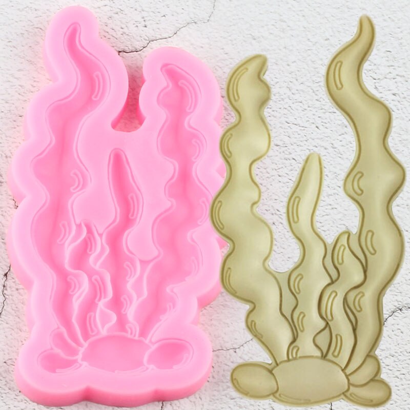 Korallen Algen Silikon Formen DIY Baum Zweig Fondant Kuchen Dekorieren Werkzeuge Cupcake Deckel Süssigkeit Tonne Schokolade Gumpaste Formen: CD741