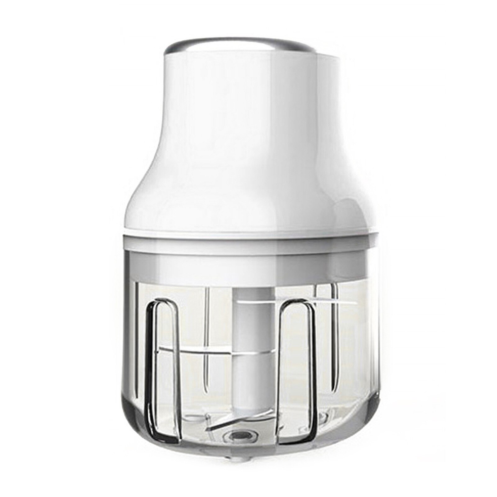 250ML Mini Electric Crusher Durable Stainless Steel Safe Chopper Masher Mini Food Processor Kitchen Tool: A