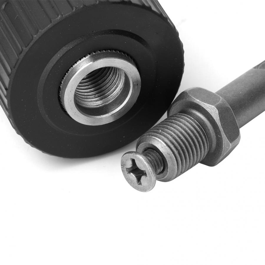 2-13mm 1/2-20UNF Self-locking Keyless Chuck Impact Hammer Drill Bit Conversion Holder electric drill ferramenta herramientas