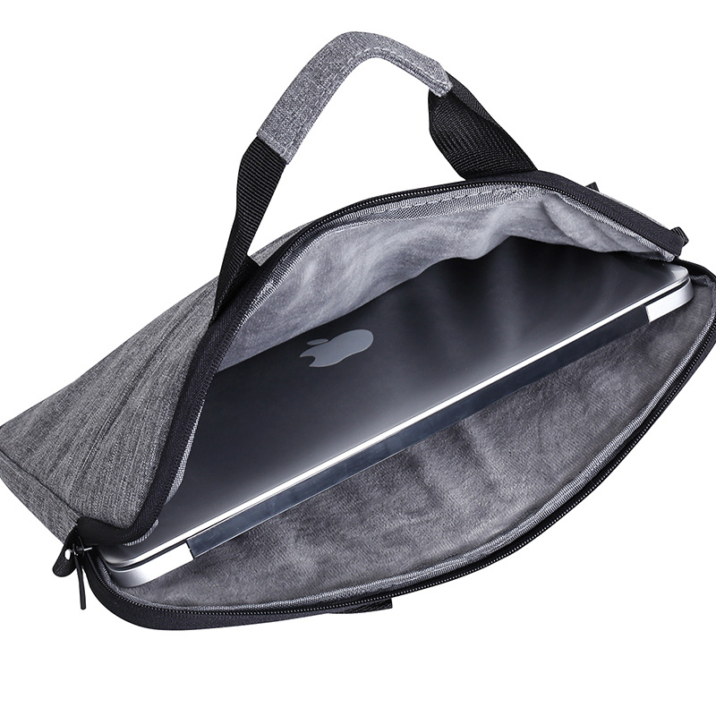 Laptop Carrying Case fits for 13-15-Inch Laptop and Tablet Shoulder Strap Durable Water-Repellent Fabric Business Casual School