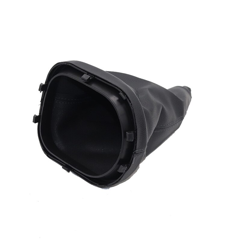 car Leather GEAR Shift Knob shift knobs Boot FOR VW Touran Caddy MK2 2003 2004