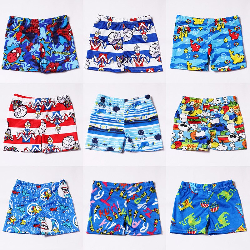 Dégagement, 30 Couleurs Enfants Dessin Animé Maillot De Bain Imprimé Bébé Garçon maillot De Bain Maillot de bain Short De Plage