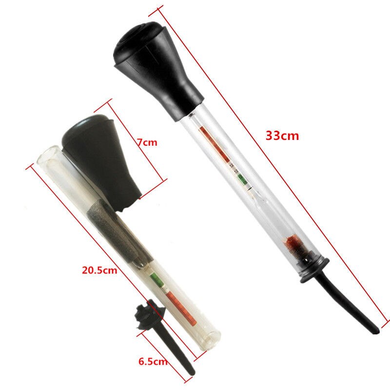 1Pc Car Battery Hydrometer Tester Electrolyte Level Density Lead Glass Acid Tool Battery Hydrometer