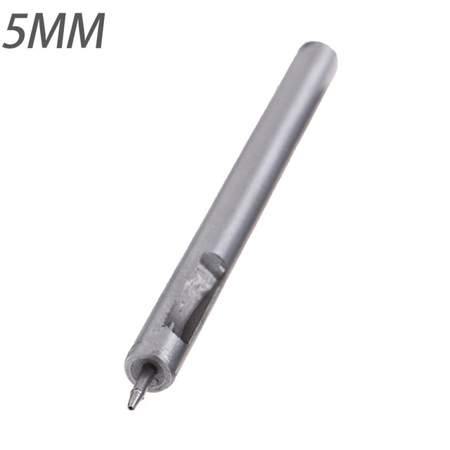 Stanzen Leder Loch Punch Leder Handwerk Hohl Locher 0,5mm-10mm Für Metall Dichtungen Leder Punch Werkzeuge: 5MM