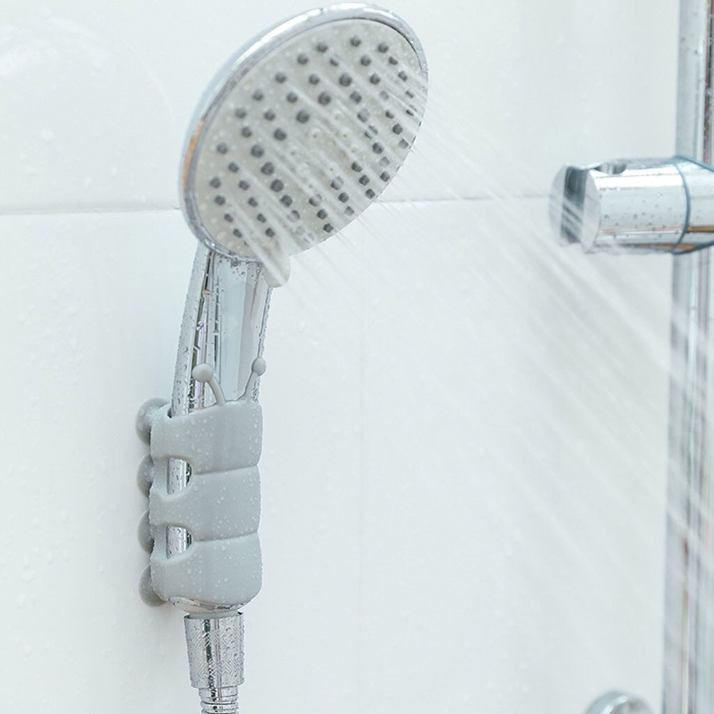 Verwijderbare Badkamer Kan Draaien Douchekop Houder Beweegbare Beugel Krachtige Zuig Douchestoel Chuck Houder Zuignap # W3