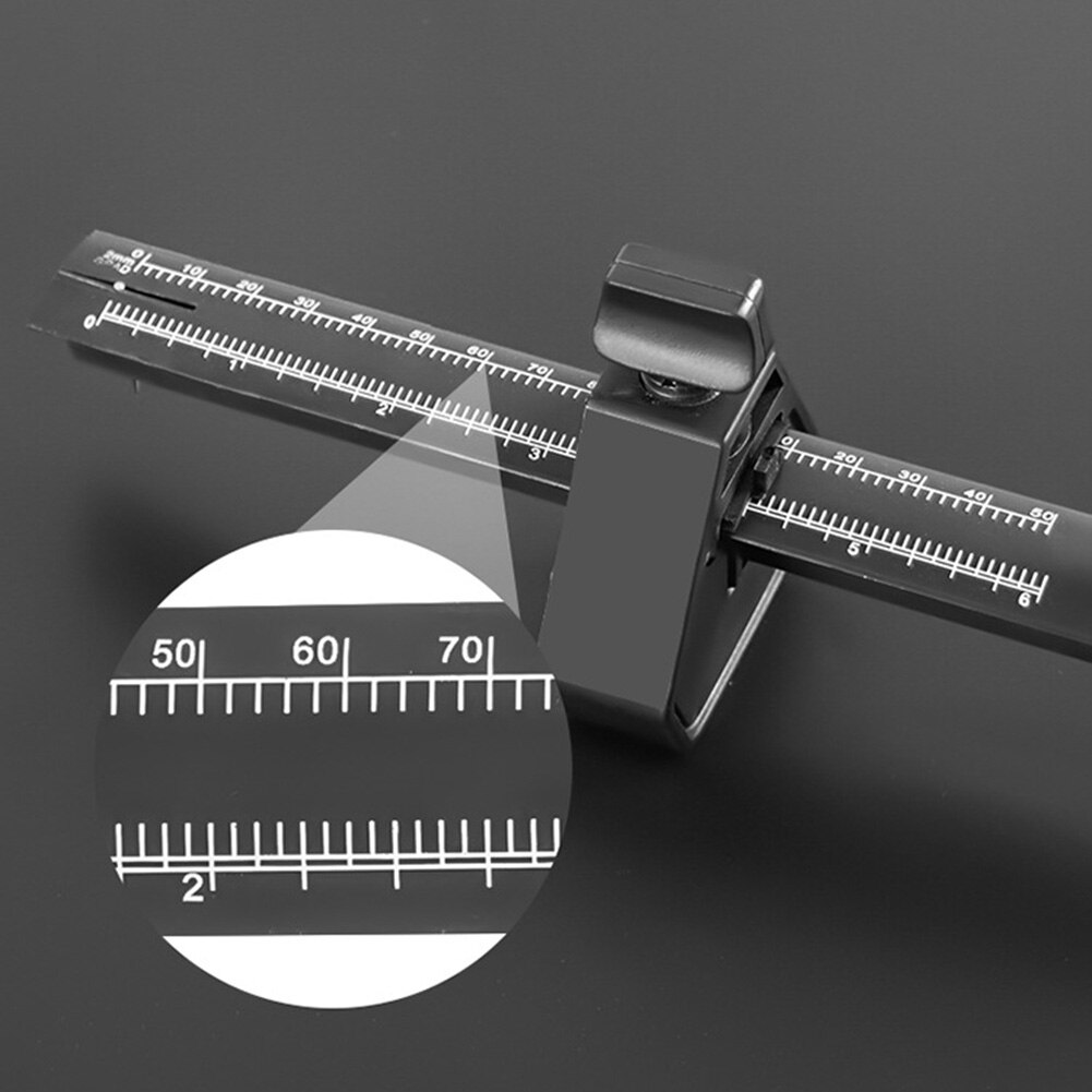 Woodworking Scriber ruler Parallel Line Drawing Tool plastic Measuring gauge DIY Carpenter Woodworking Scribe Tools