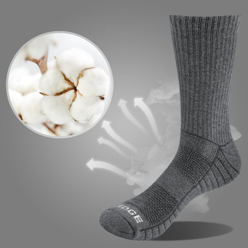 YUEDGE 3 pairs of socks men's black socks white socks formal cotton socks brand breathable work casual socks