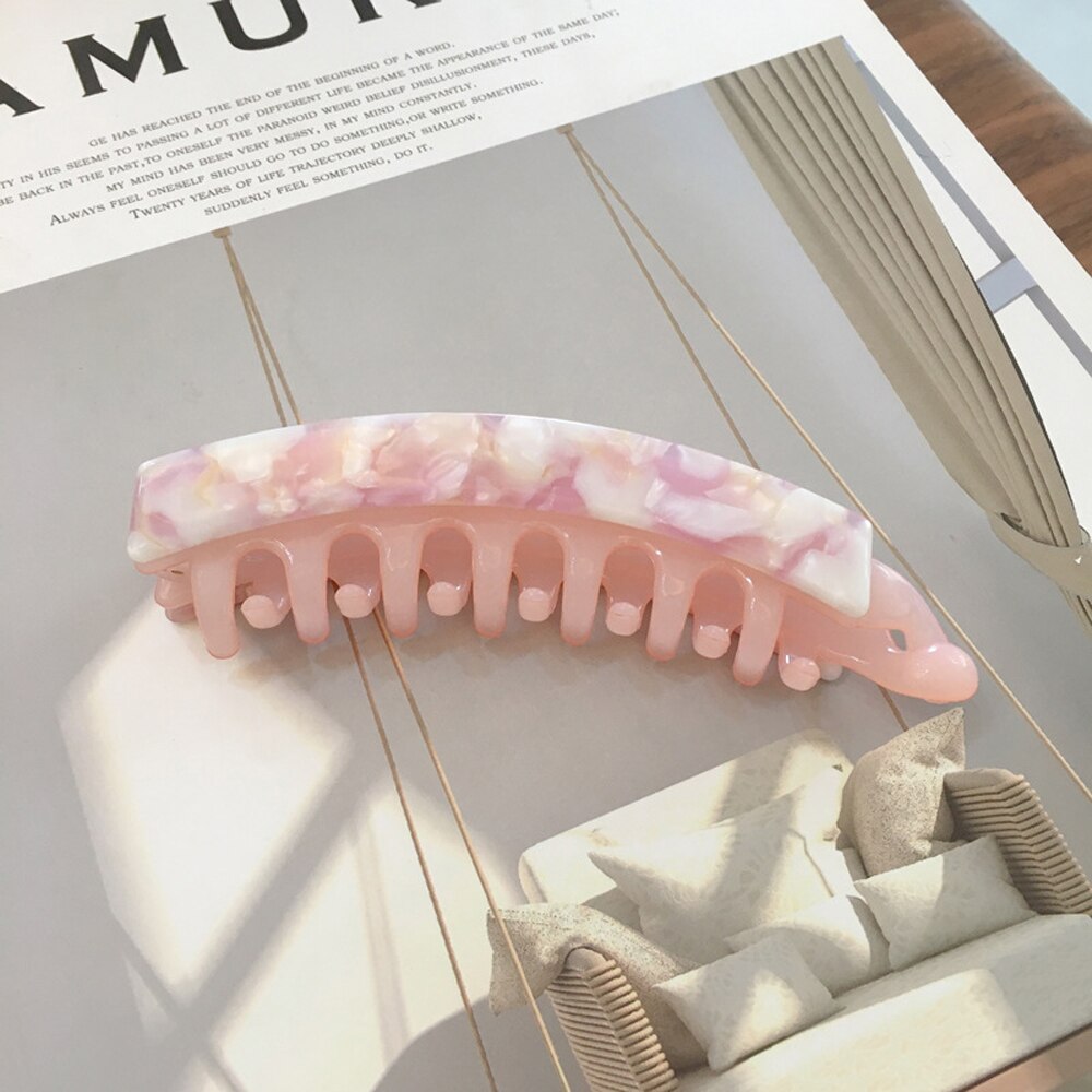 Banana Clips Hair Claw Clip For Women Lady Tines Hair Crab Hair Twist Hair Pin For Girls Hair Accessories: 20