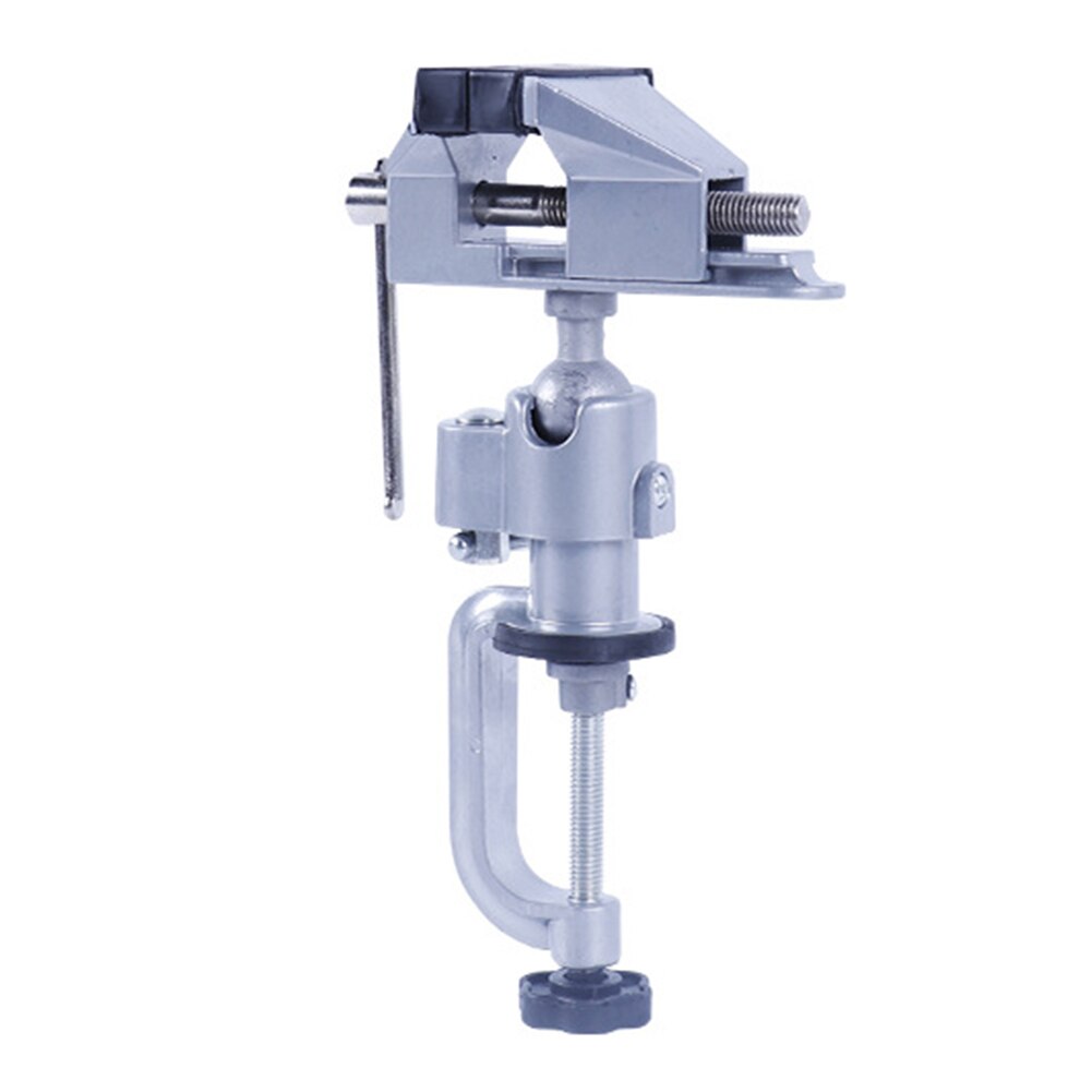 Vises Bench Swivel W/ Clamp 3" Tabletop Vise Tilt Rotates 360° Work Bench Tool