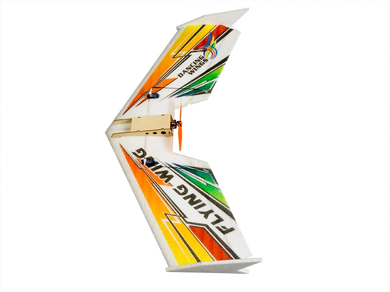 Modelo de avión EPP de arcoíris, ala voladora de 600mm, Wingspan ZAGI RC, plano EPP splancing Delta Wing, de