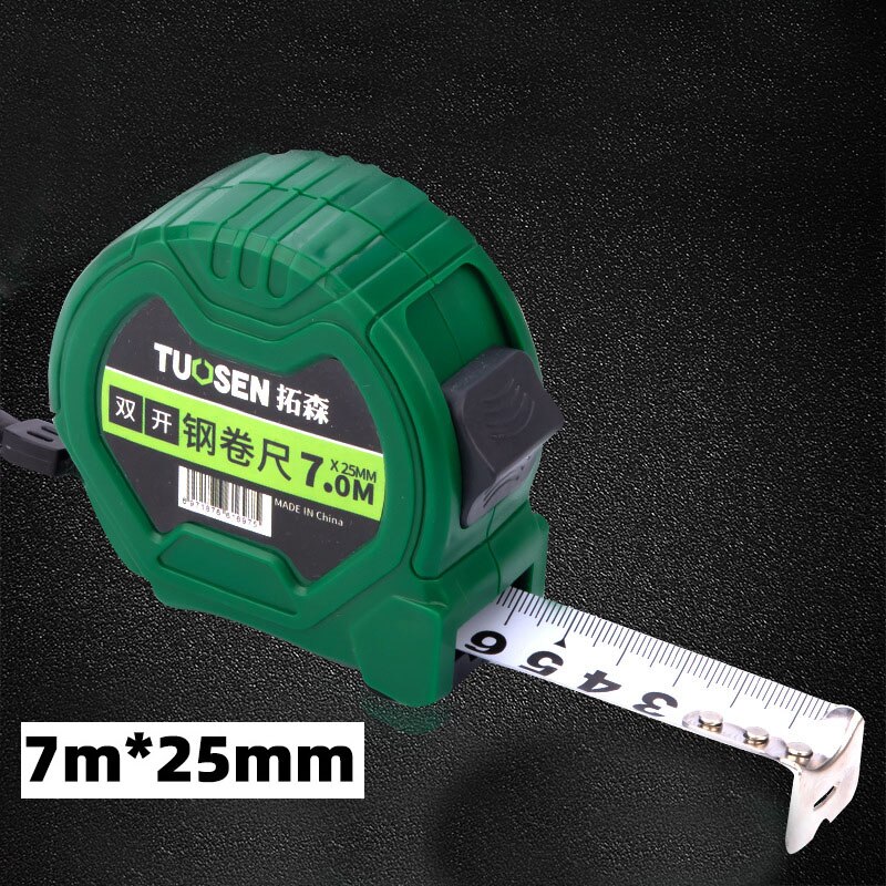 Portable Steel Measuring Tape Measure Hand Tools Woodworking High Retractable Ruler Scalable Measuring Tool Tape 3m 5m 7.5m 10m: A4