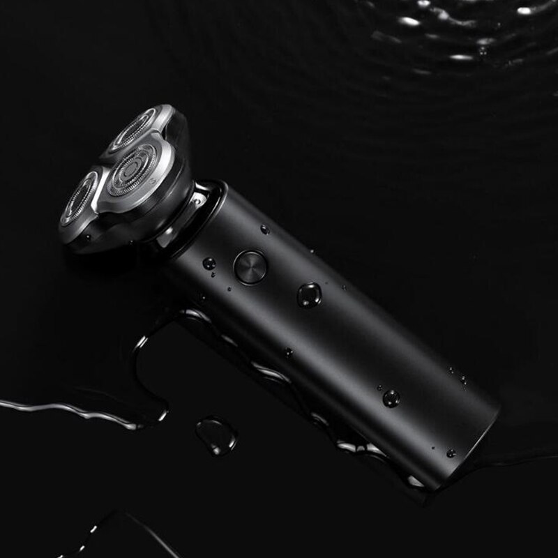 Xiaomi mijia elektrisk barbermaskin  s500 bærbar flex barberhøvel 3 hode tørr våtbarbering vaskbar skjeggtrimmer trimmer intelligent lavt støynivå