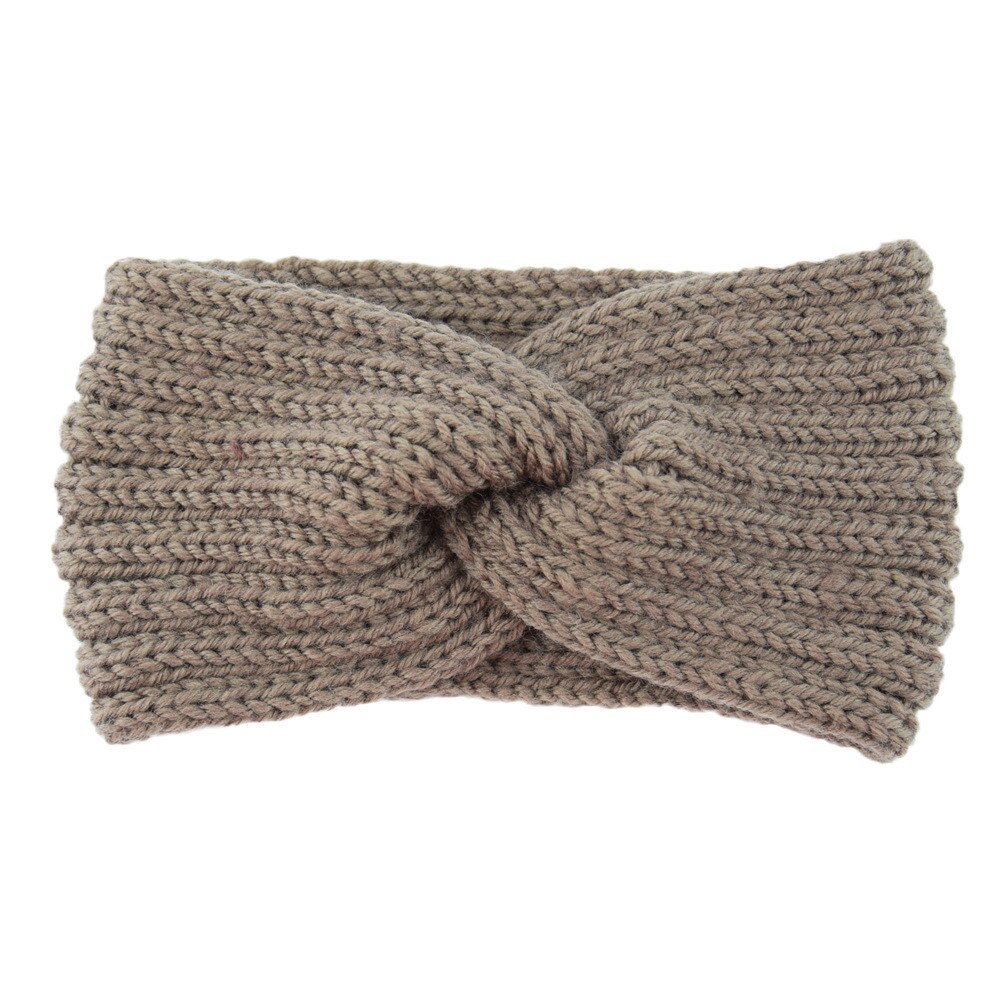 Bandeau tricoté pour femme crochet hiver plus dame bandeau bandeau bandeau: I