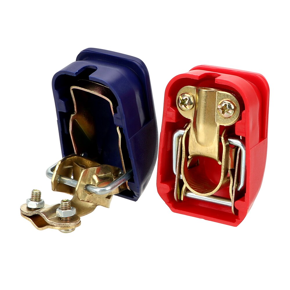 Forauto Een Paar Auto Batterij Terminals Connector Klemmen Quick Release Lift Off Positieve & Negatieve Elektrode Auto Accessoires