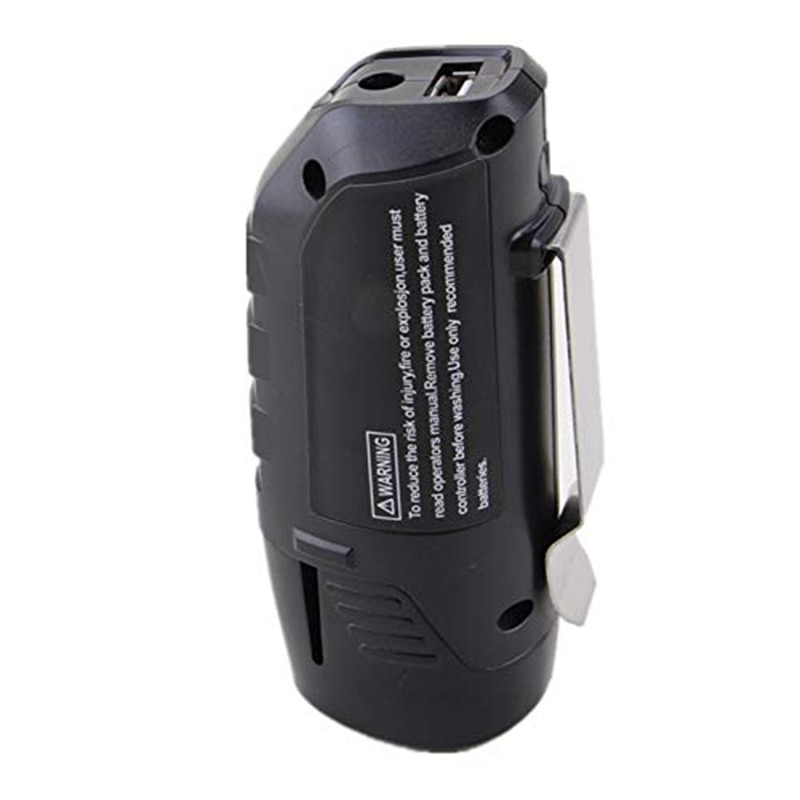 USB-C to USB Adapter - 10.8V/12V Battery Power Converter for Li-Ion Batteries
