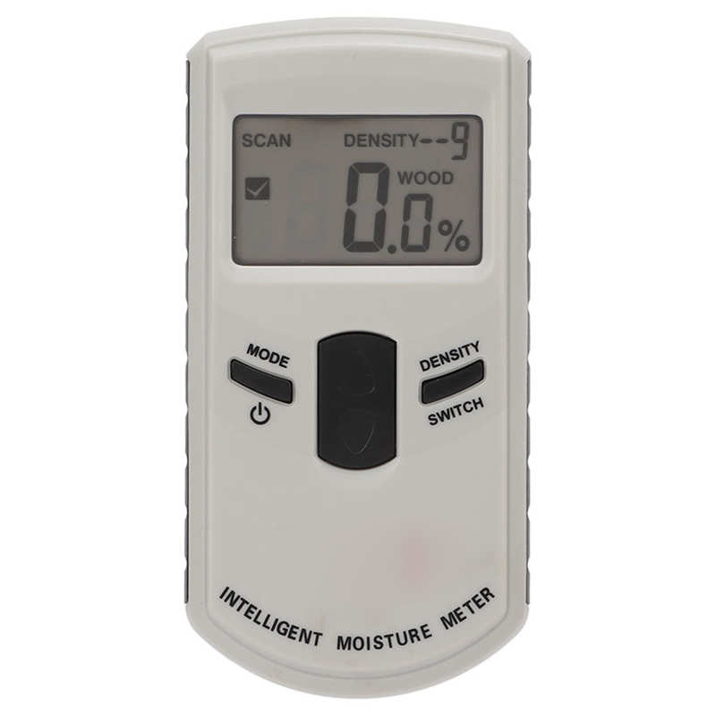 Wood Moisture Meter Fast Accurate Clear Display Small Portable Humidity Measuring Instrument for Woodware Paper
