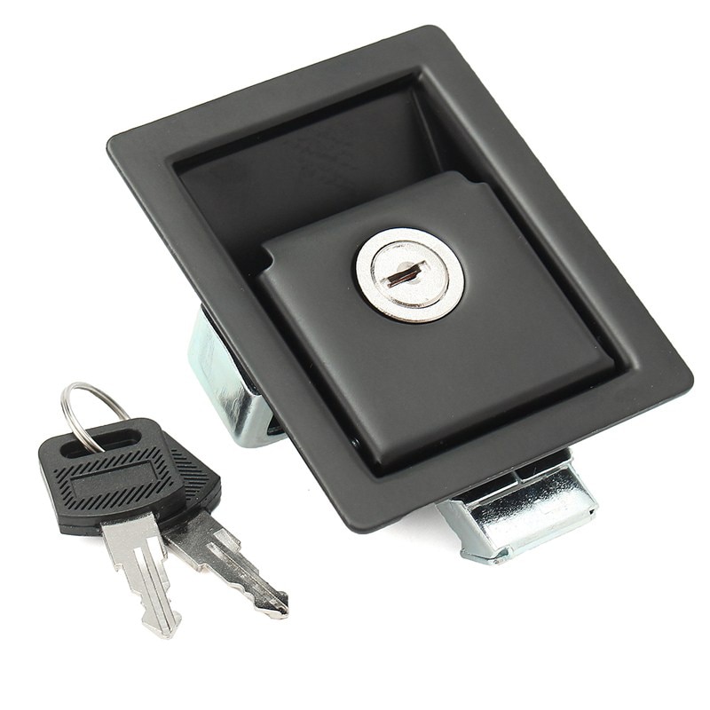 Bouton de poignée de verrouillage pour porte de voiture, camping-Car, Type traction, panneau de porte