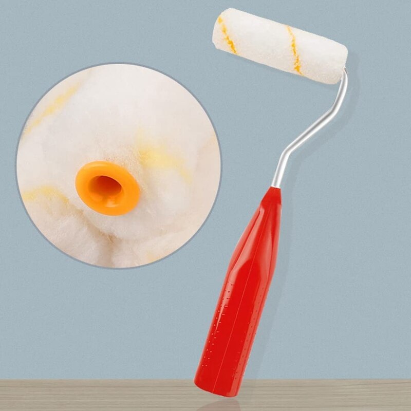 Nowy-11szt. osłona wałka robić malowania zestaw, 4 Cal malarstwo ścienne z mikrofibry farby wałek zestaw robić malowania ścian, plamy robić czyszczenia