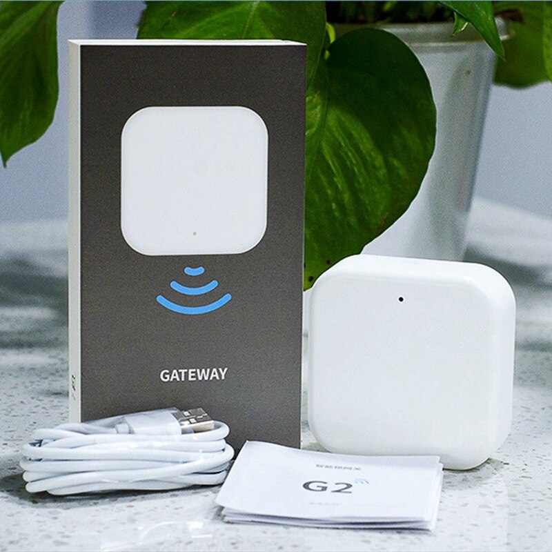 Serrure électronique intelligente, Bluetooth, wi-fi, mot de passe, empreinte digitale, pour porte, maison, pont, Hub