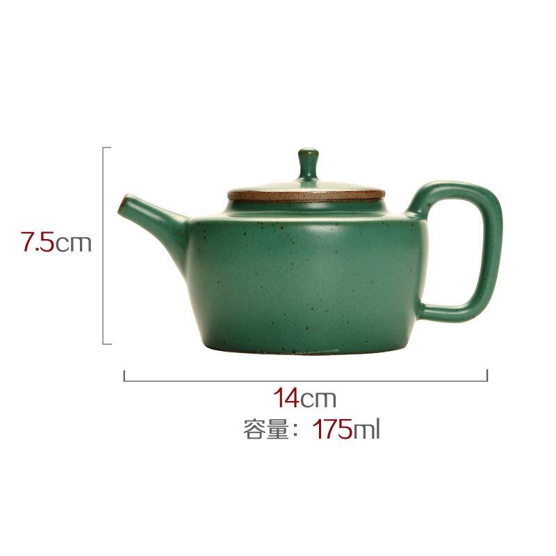 Japansk stengods tekanna keramik japansk keramisk tekanna vattenkokare kinesisk tekanna japansk teservis drinkware: 2