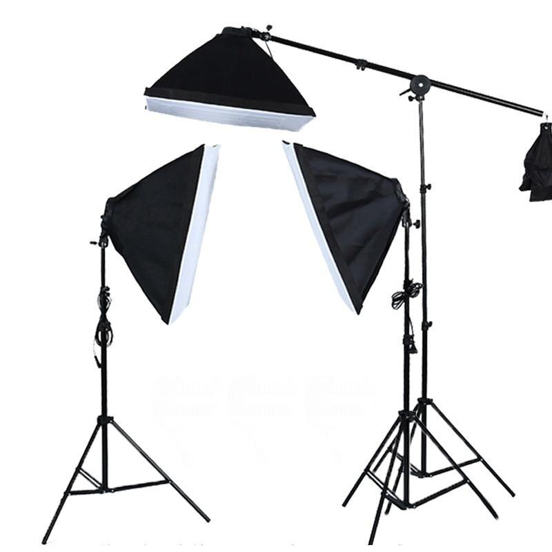 Photography Softbox Lighting Kits 50x70CM Continuous Light System Soft box For Photo Studio Equipment