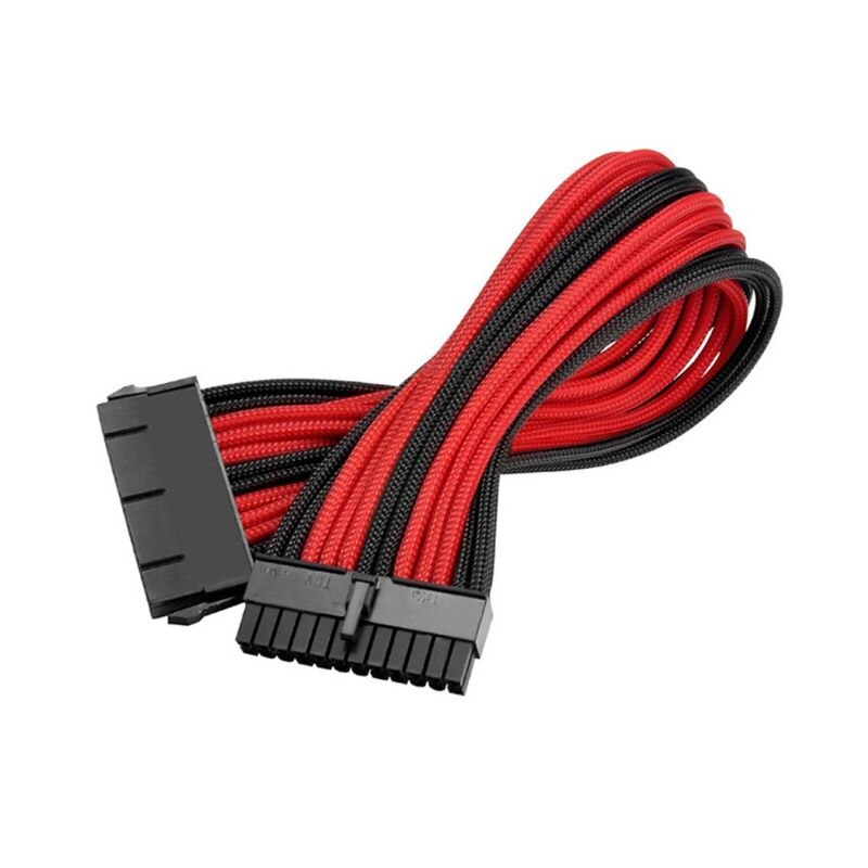 Sleeved Cable Extension Set for Power Supply Wiring 24 Pin 4+4Pin 6+2Pin 6Pin