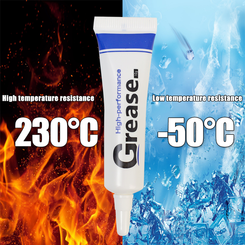 Grasa lubricante de silicona, aceite lubricante multiusos para engranajes de automóvil, para junta tórica, sellador de rodamientos montado en tubo de engranaje, grasa para válvula de neumático