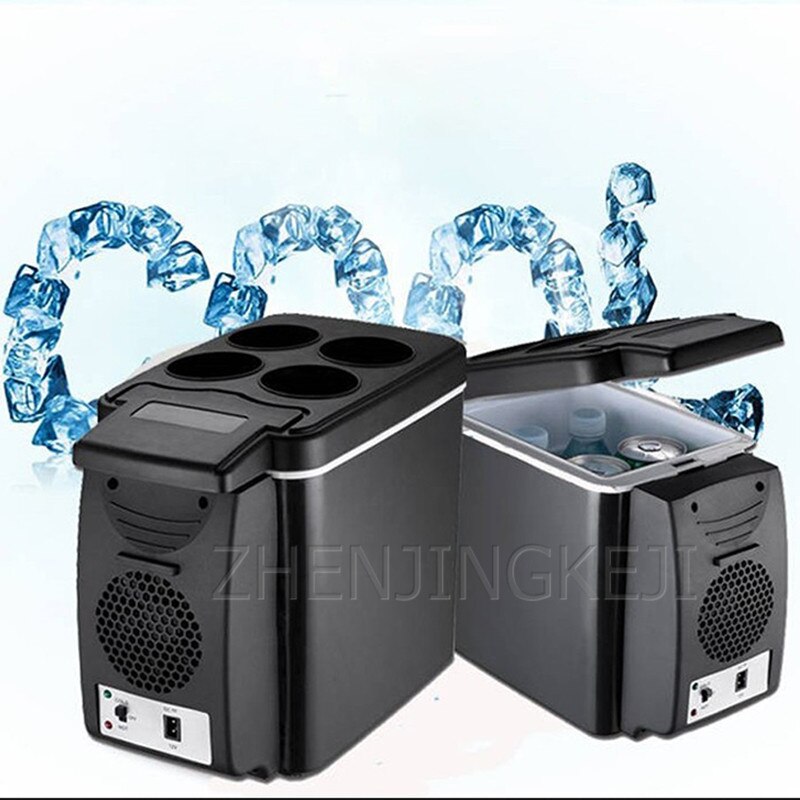 6L Vehicle Refrigerator DC12V Small Fridge Refrigeration And Fresh-keeping Equipment Household Appliances Frozen Home Appliance