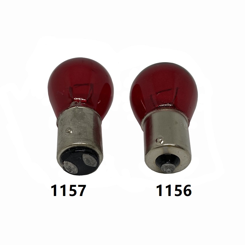 10 Uds 12V 21W 1156 BA15S S25 freno trasero de coche parada luces de marcha atrás bombilla 1157 BAY15D rojo Auto señal de giro bombilla trasera blanco/ámbar