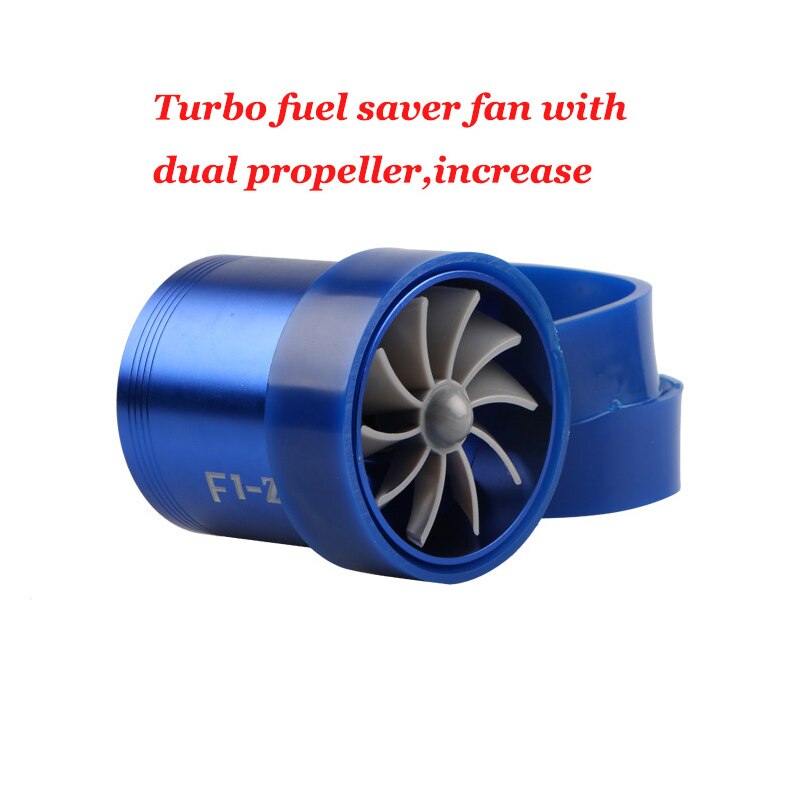 F1-z turbo de doble cara para coche, turbocompresor de motor de vehículo, turbina de conversión de potencia para accesorios de coche