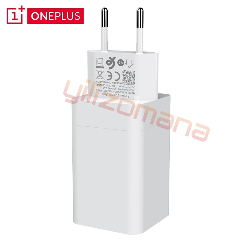 OnePlus 5 chargeur de tableau de bord d'origine 5 V/4A prise ue US pour OnePlus 1 2 3 3T 5 5T 6 6T adaptateur d'alimentation mural à Charge rapide