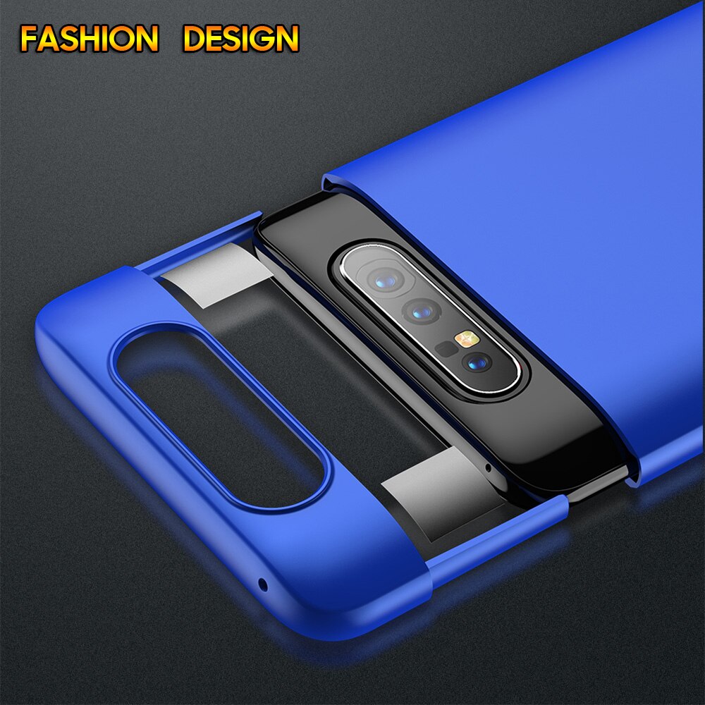 Case Voor Samsung Galaxy A80 Case 360 Graden Full Bescherm Back Cover Voor Samsung A80 Ultra Dunne Hard Pc Shockproof telefoon Gevallen