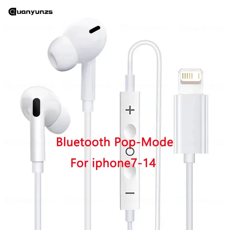 Originele Hoofdtelefoon Voor Apple iPhone 16 15 Pro Max 14 13 12 11 USB-C Lightning 3.5mm Bedrade Koptelefoon X XR 7 8 Telefoon Accessoires: green