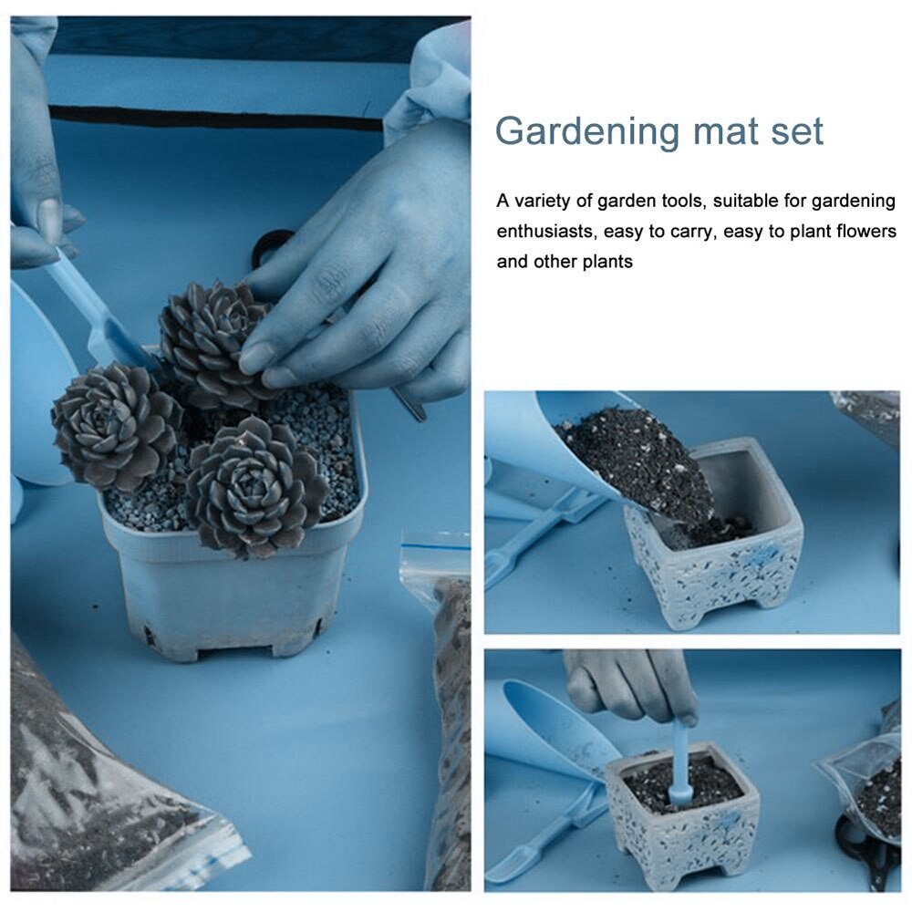 6PCS Foldable Garden Mat Setï¼Including 3 PCS Garden Work Cloth