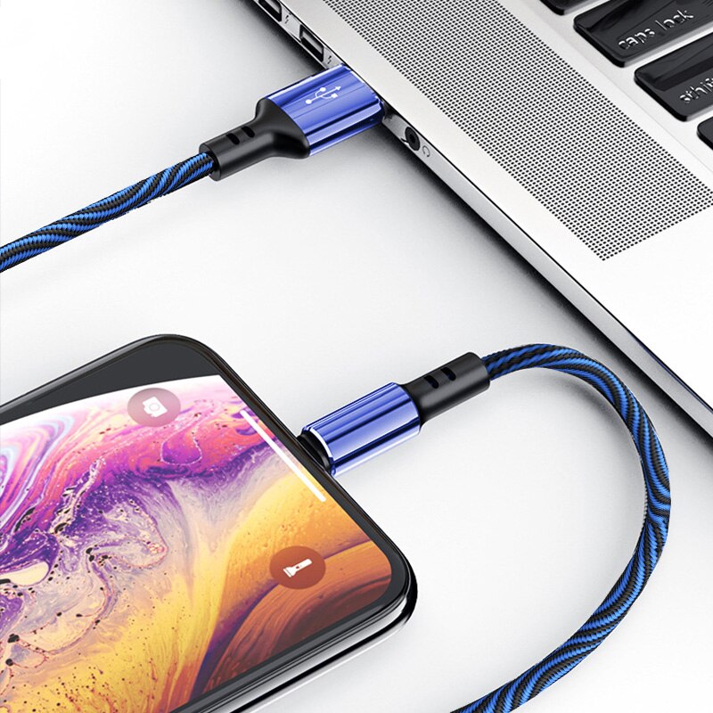 2.4A kabel Micro USB szybkie ładowanie telefonu ładowanie typu C kabel 0.5m/1m/2m synchronizacja danych szybki przewód ładowania dla Samsung Huawei Xiaomi